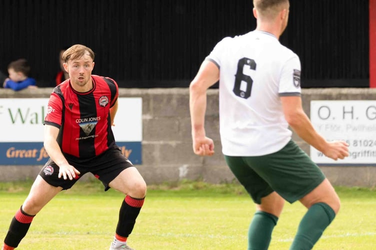 Two-goal Luke Baum has made a big impression with Porthmadog since making the switch from Talysarn Celts