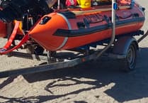 Newest Cardigan RNLI crew member sees early action