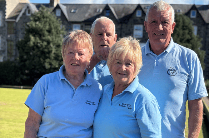 The Barmouth Bowling Club finalists