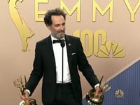 Pub congratulates Matthew Rhys on double Emmy win