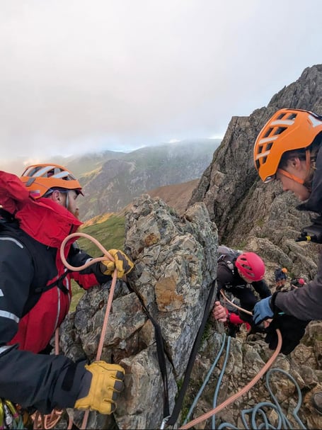 Llanberis Mountain Rescue Team members have experienced their busiest month ever