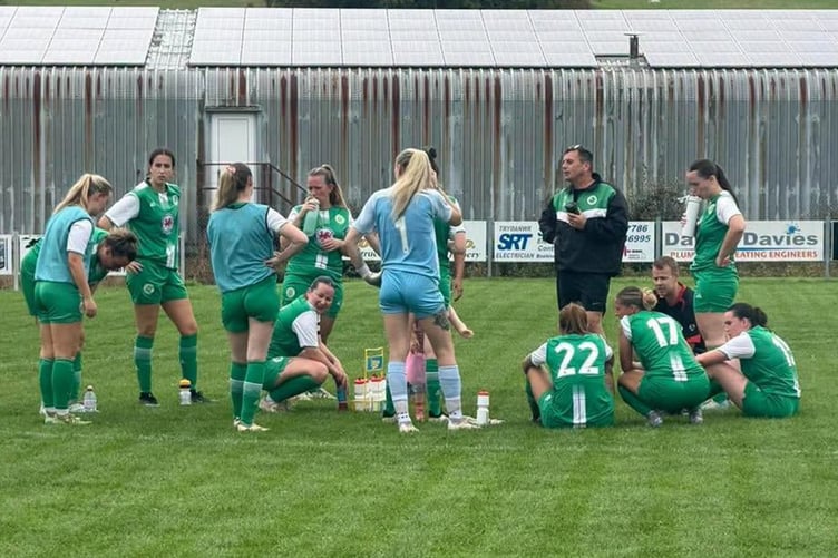Tregaron have made a strong start to their Central Wales Ladies League campaign