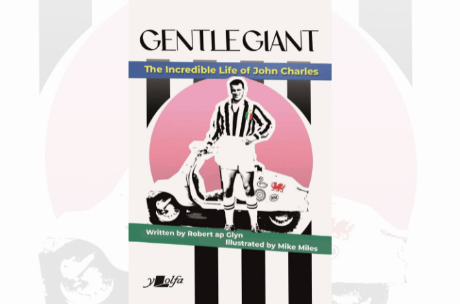 The life of Welsh footballing legend John Charles is celebrated in a new book out now