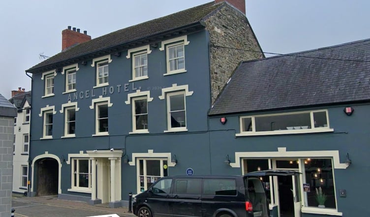 The Angel Hotel in Cardigan