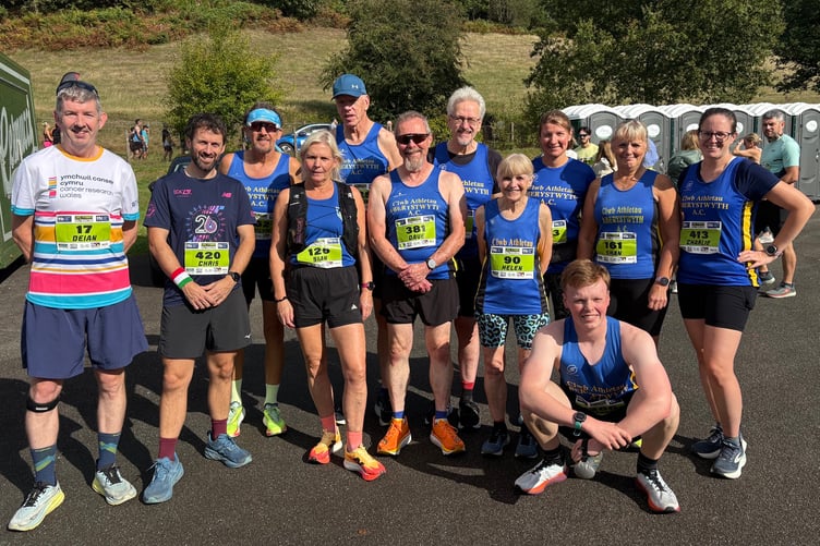 Aberystwyth runners ready for Lake Vyrnwy half marathon