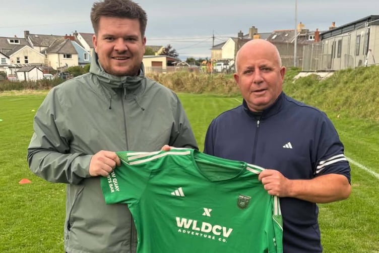 New Quay's new management team, Chris and Stephen Morgan