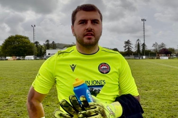 Port keeper Robbie Williams saved two penalties in the shoot-out
