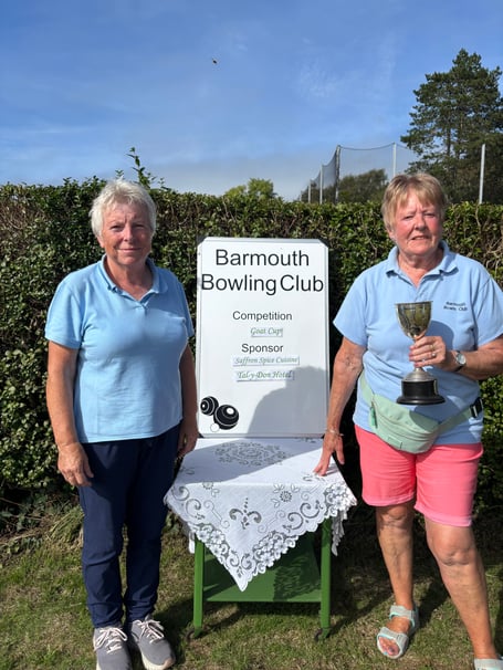 Jackie Lowe and Christine Palmer made it the final of the Goat Cup