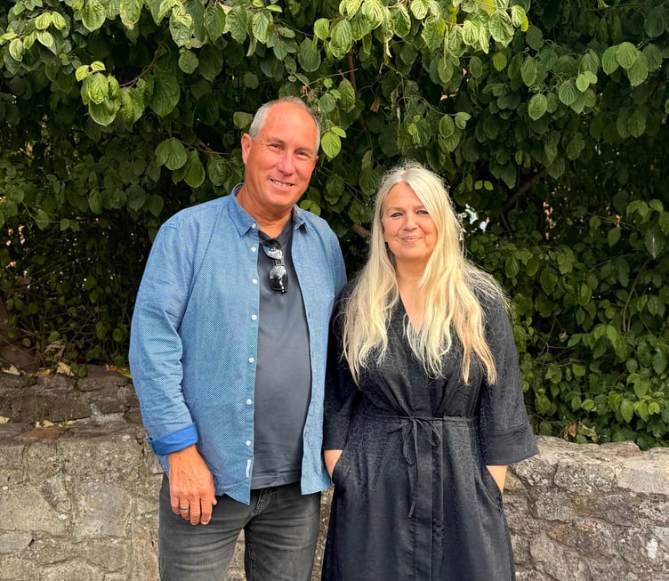 Dilwyn Davies and Hannah Firth