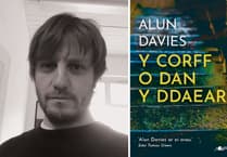 Alun Davies 'ar ei orau' gyda'i nofel ddirgelwch newydd