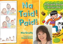Nia Gruffydd yn dod â chwerthin i silffoedd plant