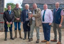 Ceredigion farmer presented best herd cup