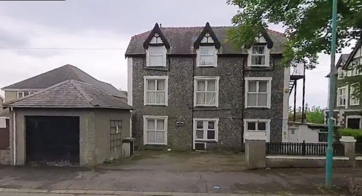 The former Plas Newydd Care Home at Criccieth. Photo: Google Maps