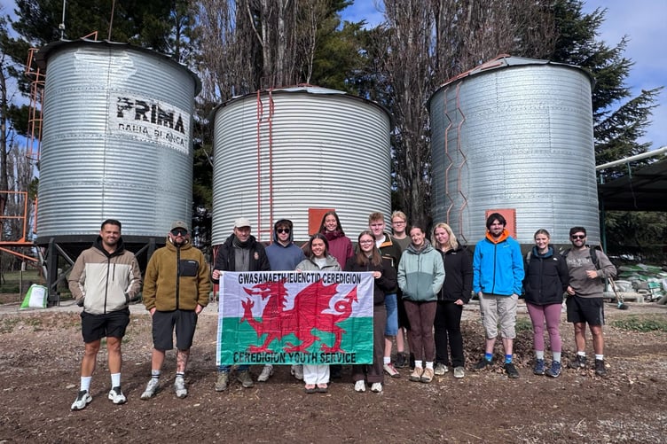 Ceredigion Youth Council visit Patagonia