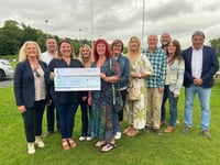 Pontdolgoch raise £2,500 for Bronglais charity
