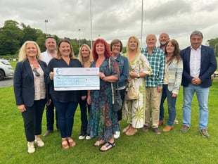 Pontdolgoch raise £2,500 for Bronglais charity
