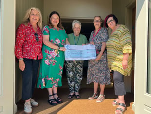 Aberystwyth charity donates £4,000 to HAHAV