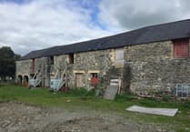 Student led conservation work begins on stable block at Strata Florida Abbey