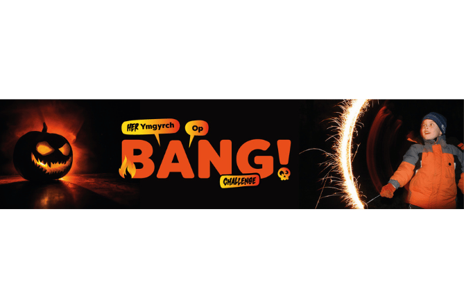 Enter the Op Bang Challenge for chance to win cash prize. Image: North Wales Police