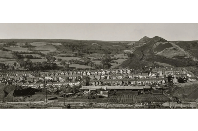 An image from the Aberfan exhibition. Photo: National Library of Wales collection