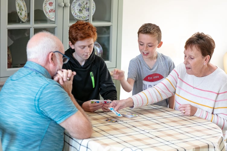 A Foster family in Powys