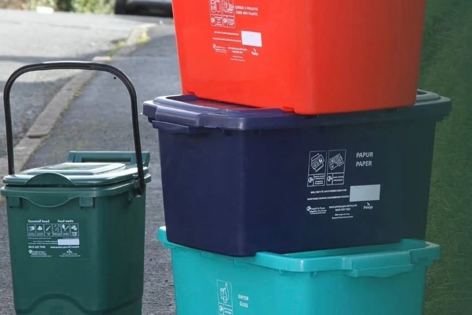 Powys Council risks Welsh Government fine over falling recycling rates