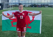 Bronant teen Erin Jones celebrates Wales Under-16s honour