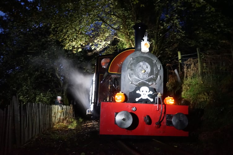 Dare you ride Corris Railway's Halloween train?