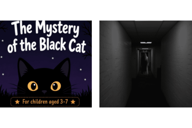 Discover the mystery of the black cat and the spooky goings-on at the National Library
