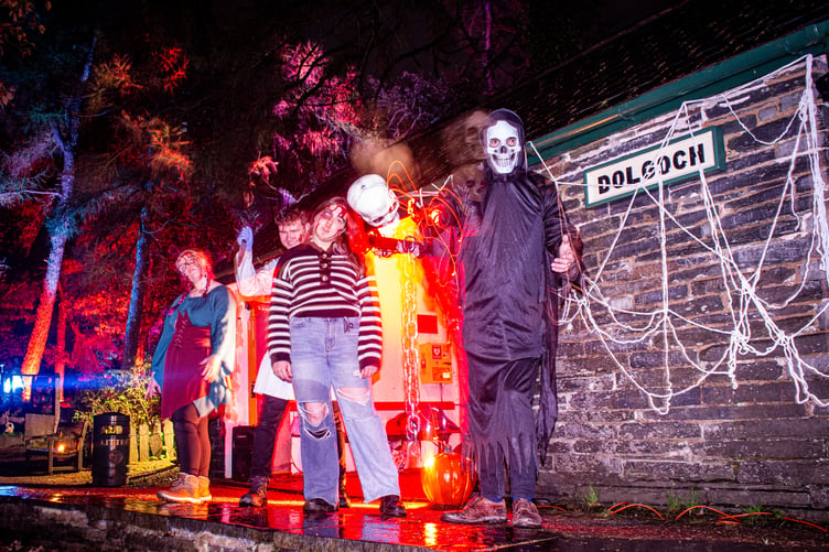 Spooky sights await on the Tallylyn Railway. Photo: Luke Ryan