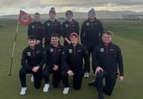 Aberystwyth University golfers celebrate winning return