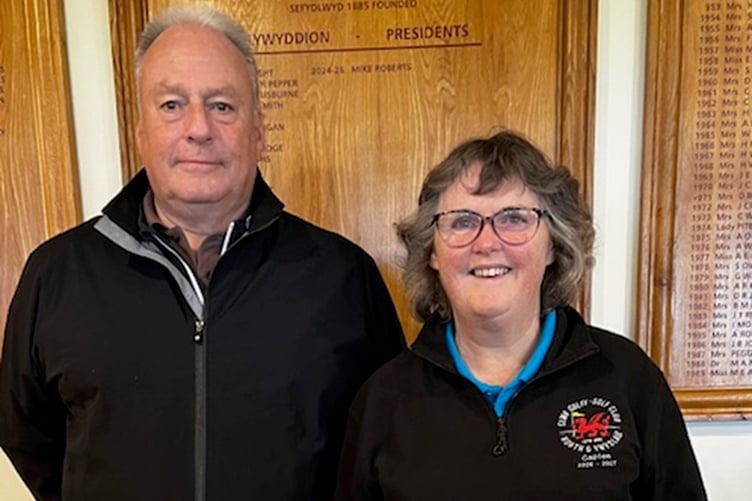 New captains Simon Bentley and Anne Morris