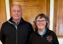 Borth & Ynyslas Golf Club welcomes new captains in stormy drive-in