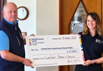 Borth & Ynyslas Golf Club captain ends year with £4,500 charity boost