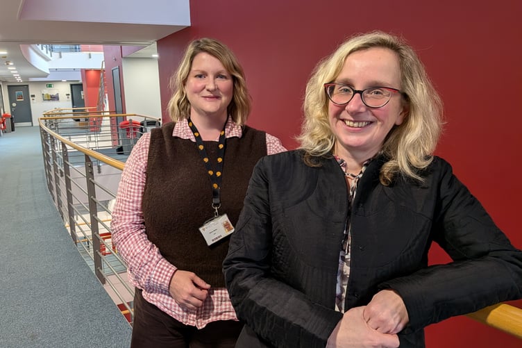 Dr Hanna Binks and Dr Elin Royles