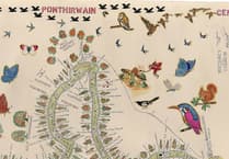 River Teifi community artwork showcased at Senedd