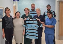 Borth RFC fundraiser scores £903 for cancer unit