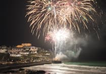 New Quay gets ready for Halloween fireworks display
