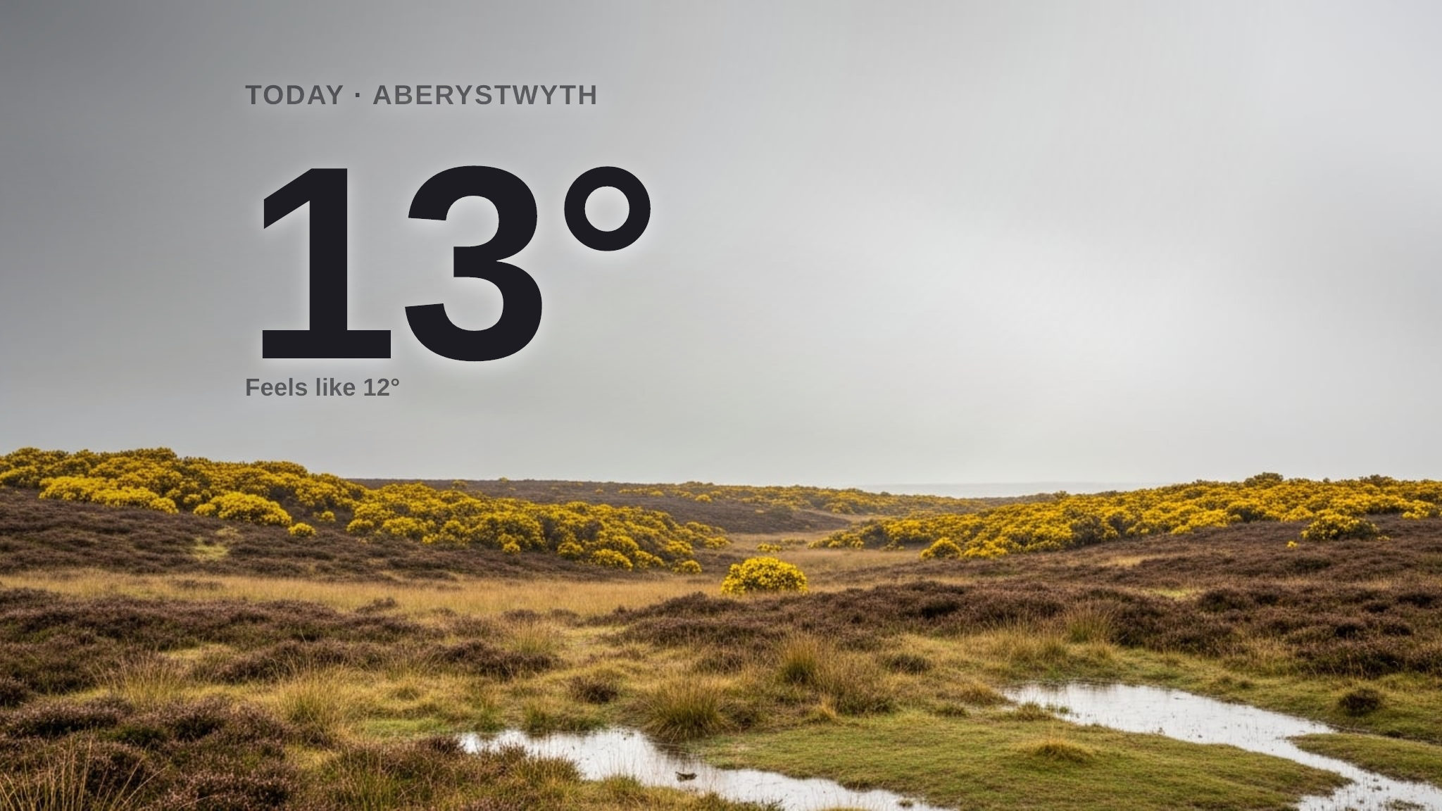 Light rain on the way for Aberystwyth - here's your Thursday forecast
