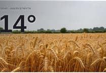 Rain on the way for Aberystwyth today - here's your Tuesday forecast