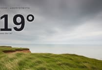 Overcast skies for Aberystwyth today - here's what to expect