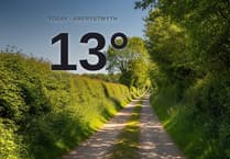 Sunny Sunday across Aberystwyth - here's your forecast