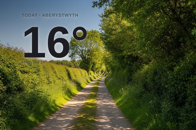 Aberystwyth weather: sunny Friday with little chance of rain and a high of 16°C