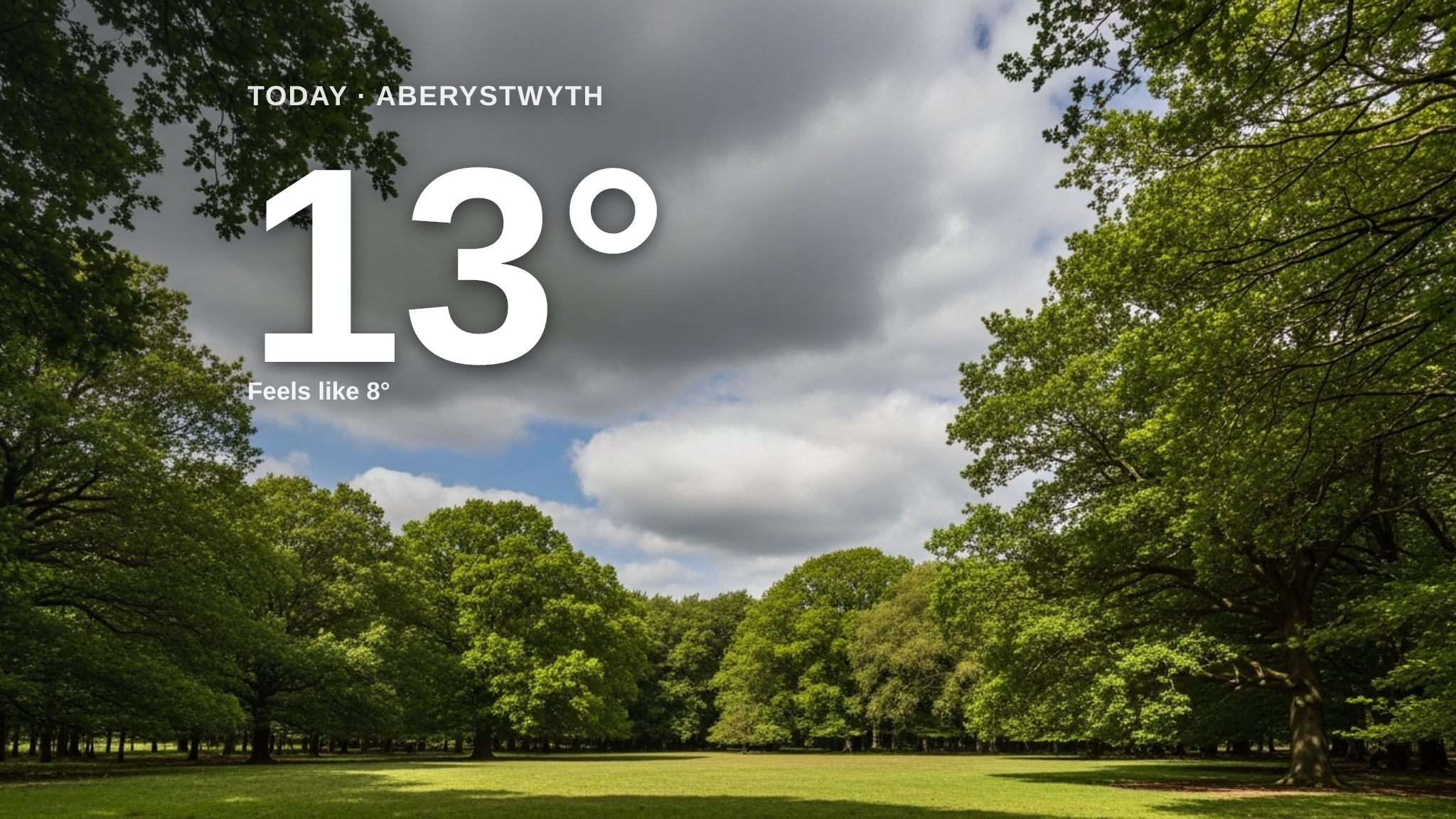 Breezy Sunday for Aberystwyth - here's your forecast